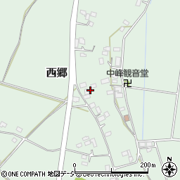 栃木県真岡市西郷635周辺の地図