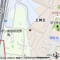 栃木県河内郡上三川町ゆうきが丘72-8周辺の地図