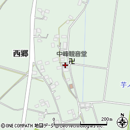 栃木県真岡市西郷648周辺の地図