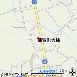 栃木県栃木市都賀町大柿1980周辺の地図