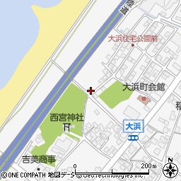 石川県能美市大浜町ク71周辺の地図