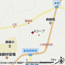 長野県東筑摩郡麻績村麻3881周辺の地図