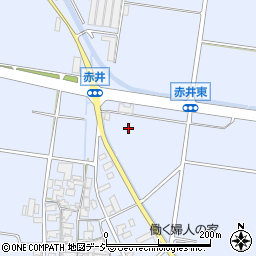 石川県能美市赤井町ト周辺の地図