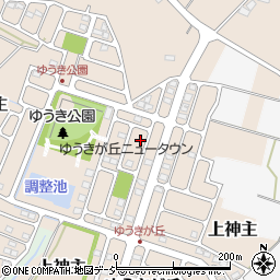 栃木県河内郡上三川町ゆうきが丘52-7周辺の地図