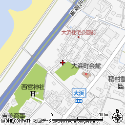 石川県能美市大浜町ク168周辺の地図