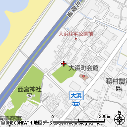 石川県能美市大浜町ク167周辺の地図