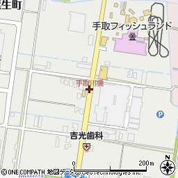 手取川橋周辺の地図