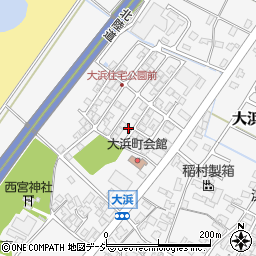石川県能美市大浜町ク155周辺の地図