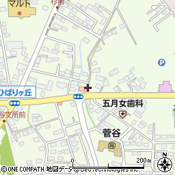 那珂中央薬局周辺の地図