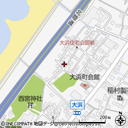 石川県能美市大浜町ク104周辺の地図