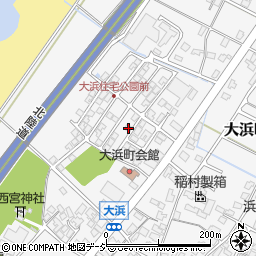 石川県能美市大浜町ク157周辺の地図