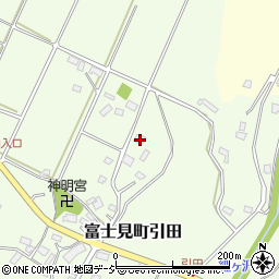 群馬県前橋市富士見町引田210周辺の地図