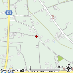 茨城県那珂市堤834-1周辺の地図