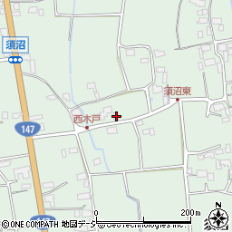 長野県大町市常盤4160周辺の地図