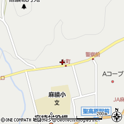 長野県東筑摩郡麻績村麻中町8231周辺の地図