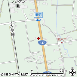 長野県大町市常盤3697周辺の地図