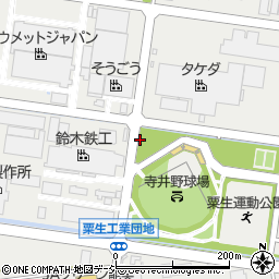 石川県能美市粟生町西周辺の地図