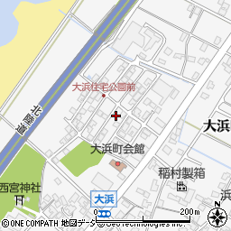 石川県能美市大浜町ク147周辺の地図