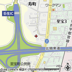 栃木県下都賀郡壬生町寿町1周辺の地図