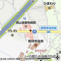 慶和病院前周辺の地図