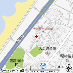 石川県能美市大浜町ク101周辺の地図