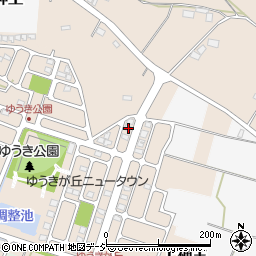 栃木県河内郡上三川町ゆうきが丘55周辺の地図