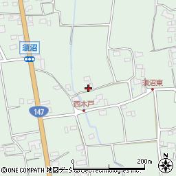 長野県大町市常盤4235周辺の地図