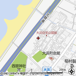 石川県能美市大浜町ク81周辺の地図