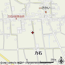 長野県千曲市力石399-1周辺の地図
