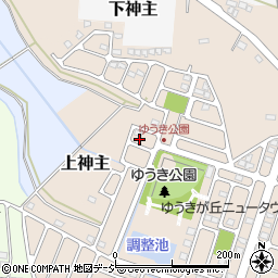 栃木県河内郡上三川町ゆうきが丘86-2周辺の地図