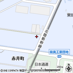 石川県能美市赤井町（は）周辺の地図