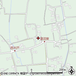 長野県大町市常盤4173周辺の地図