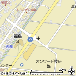 石川県能美市福島町ほ周辺の地図