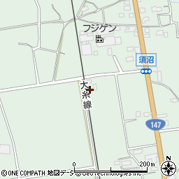 長野県大町市常盤9629周辺の地図