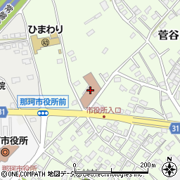 那珂郵便局 ＡＴＭ周辺の地図