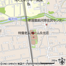 在宅介護支援センター永光荘周辺の地図