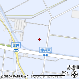 石川県能美市赤井町チ周辺の地図