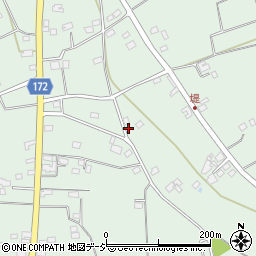 茨城県那珂市堤860周辺の地図