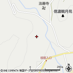 長野県東筑摩郡麻績村麻上町周辺の地図