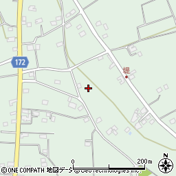 茨城県那珂市堤860-1周辺の地図