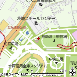 茨城県体育教会会館周辺の地図