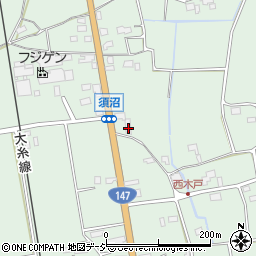 長野県大町市常盤4254周辺の地図