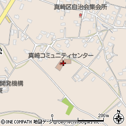 真崎コミュニティセンター周辺の地図