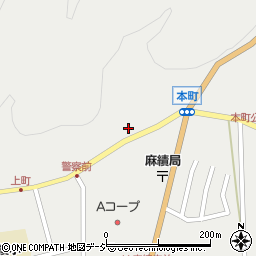 長野県東筑摩郡麻績村麻8247周辺の地図