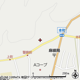 長野県東筑摩郡麻績村麻8246周辺の地図