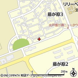 茨城県水戸市藤が原3丁目18-3周辺の地図