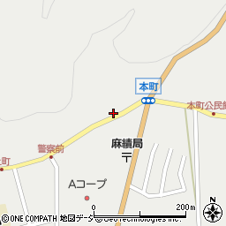 長野県東筑摩郡麻績村麻8250周辺の地図