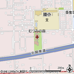 壬生町役場　むつみの森周辺の地図