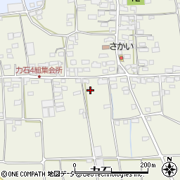 長野県千曲市力石410周辺の地図