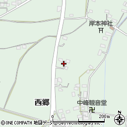 栃木県真岡市西郷614周辺の地図